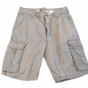 Carhartt Gray Relaxed Fit Shorts